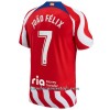 Camiseta de fútbol Atlético Madrid Joao Felix 7 Primera Equipación 2022-23 - Hombre